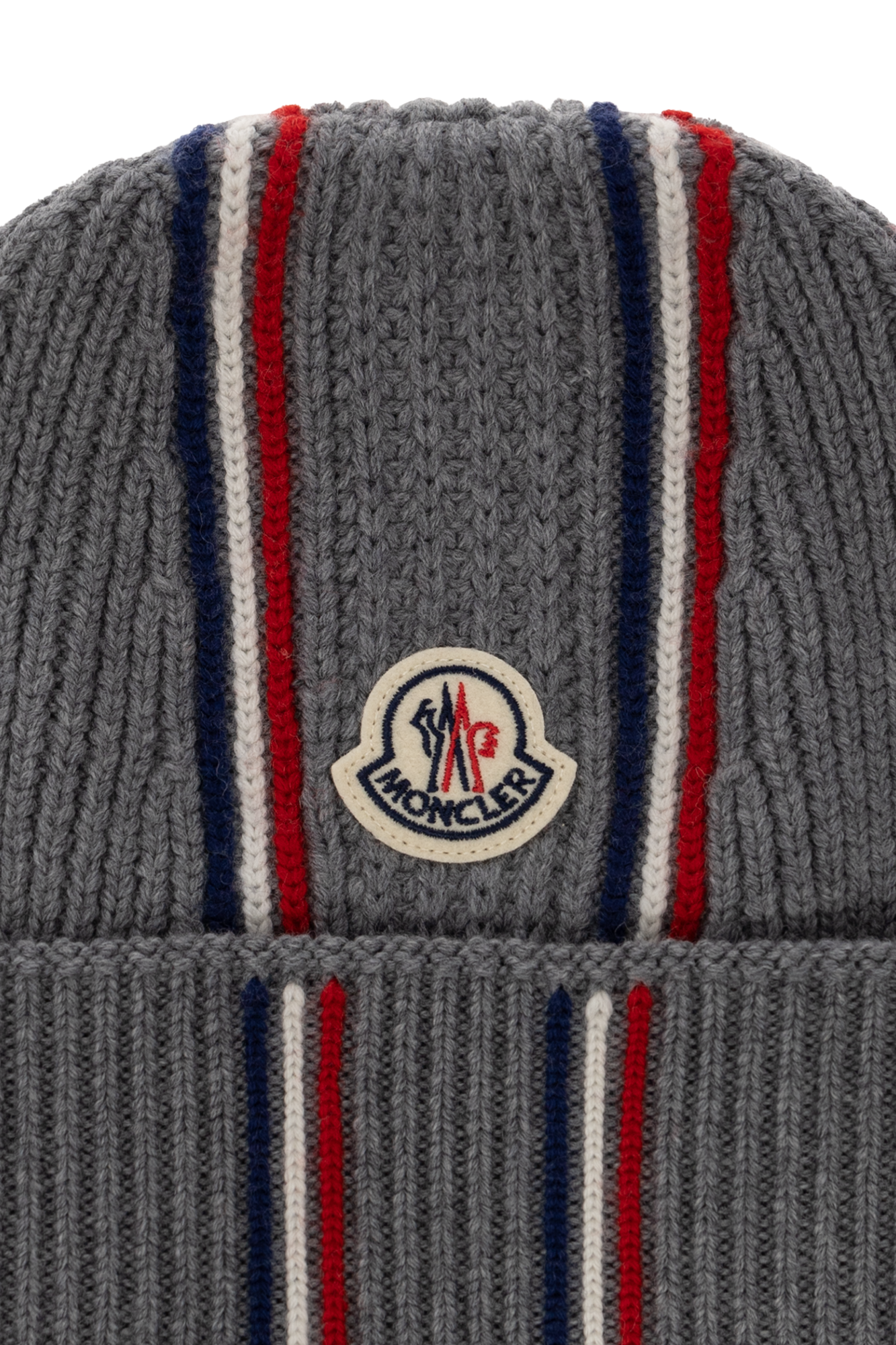 Moncler grey deals beanie